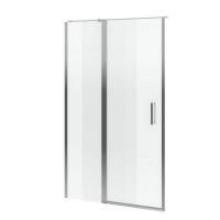 Душевая дверь со стенкой EXCELLENT Mazo 100 см (хром)