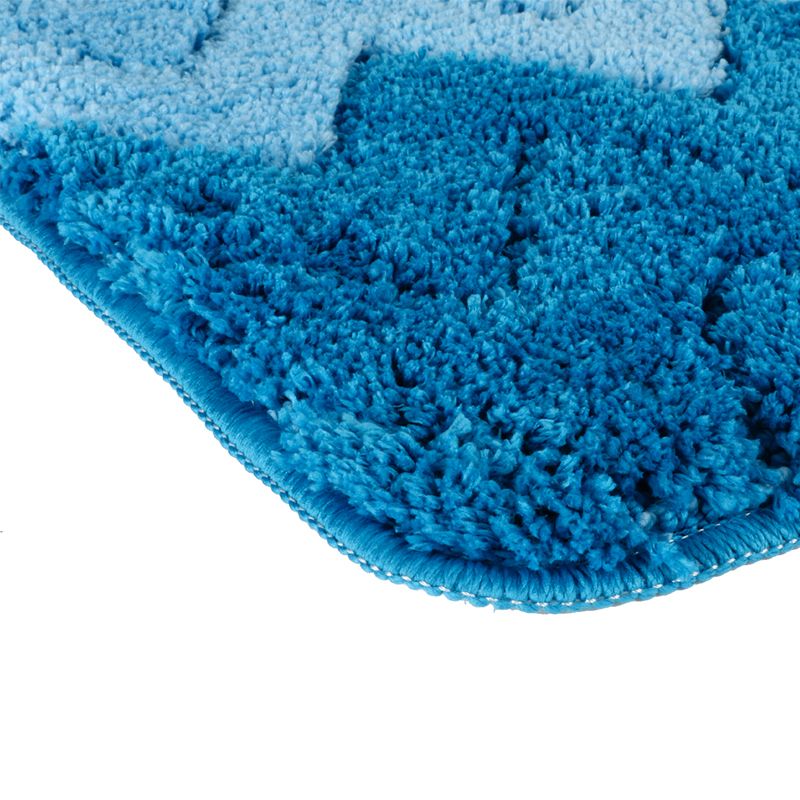 Коврик для ванной комнаты FIXSEN DEEP FX-5003C, голубой, артикул FX-5003C