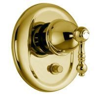 Fima Carlo Frattini Elizabeth Смеситель для душа, встраиваемый, на 2 выхода, цвет: золото Fima Carlo Frattini Elizabeth Смеситель для душа, встраиваемый, на 2 выхода, цвет: золото