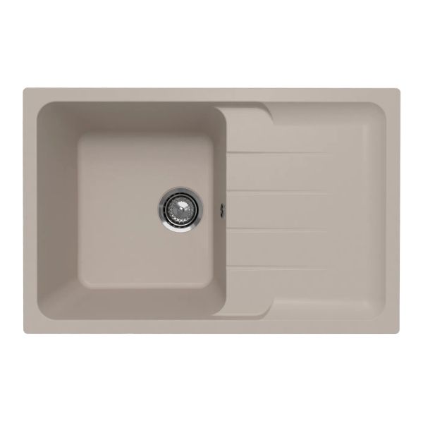 Кухонная мойка Ulgran Quartz Gerda 780-02, лен