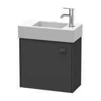 Duravit Brioso Тумба подвесная под раковину 484х239х442 мм,с 1 дверкой петли справа R, цвет графит матовый 49 (для 072450)
