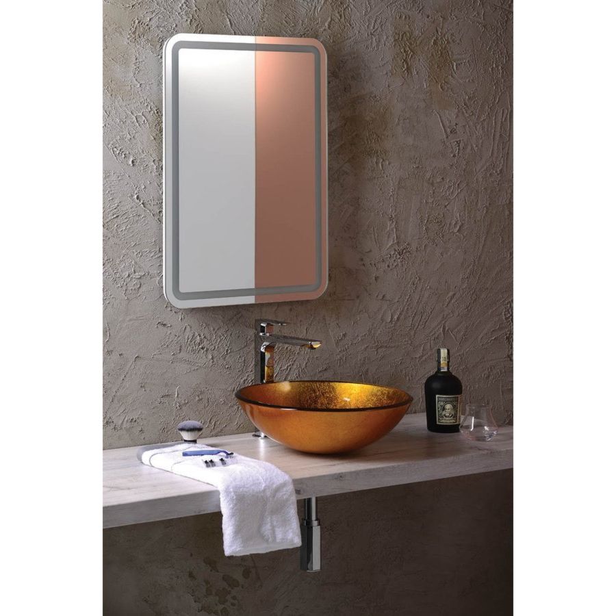 Раковина-чаша стеклянная AGO d42 см, на столешницу, золотисто-оранжевый, Sapho Раковина-чаша стеклянная AGO d42 см, на столешницу, золотисто-оранжевый, Sapho