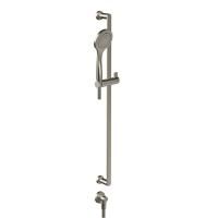 Gessi Emporio Emporio shower Штанга в комплекте с душевой лейкой, шланг 1,50 м и вывод воды, цвет: Finox Brushed Nickel