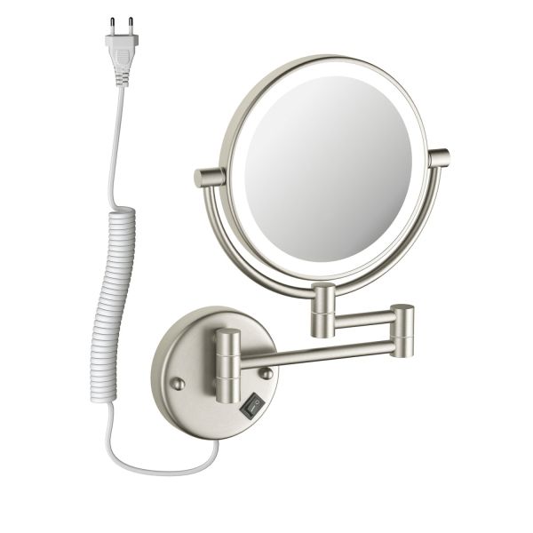 Зеркало с подсветкой Timo Saona никель (13376/13)