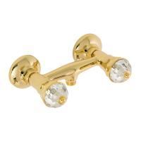 PRESTIGE CRYSTAL Смеситель для душа внешний, выход М1/2", золото
