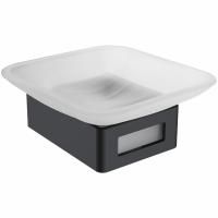 Мыльница черный/золото серия Q