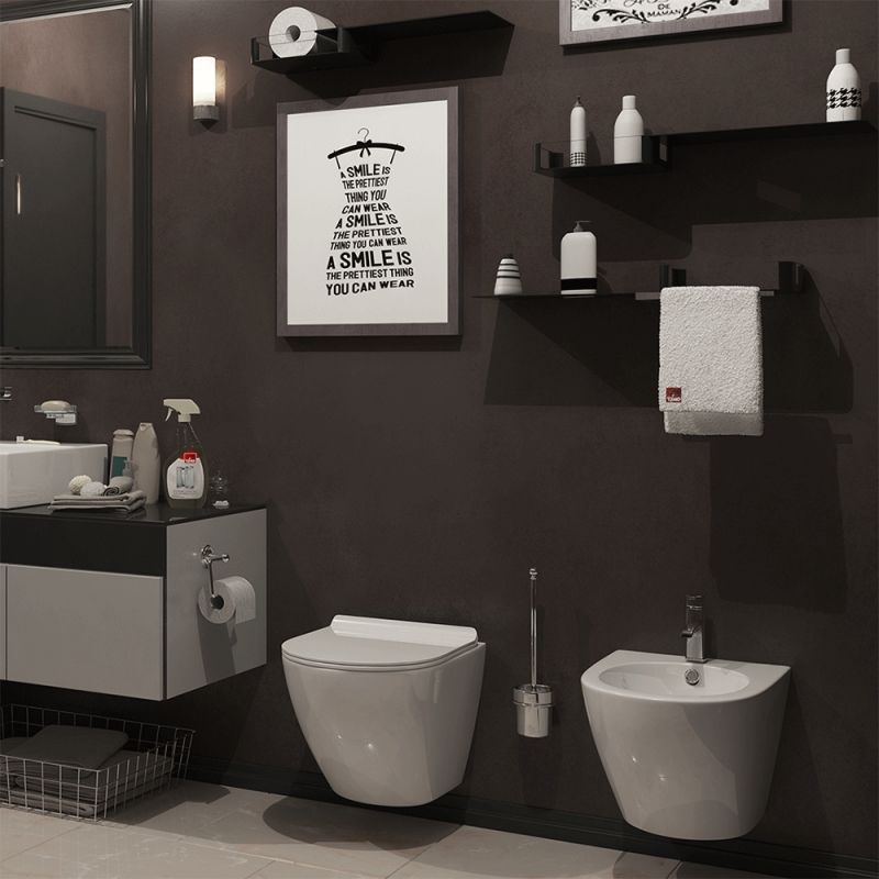 Биде Timo Kulo TK-404 подвесное Белое, артикул TK-404