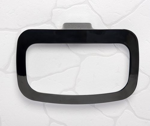 Кольцо для полотенец WasserKRAFT Glan K-5160 Черный глянцевый