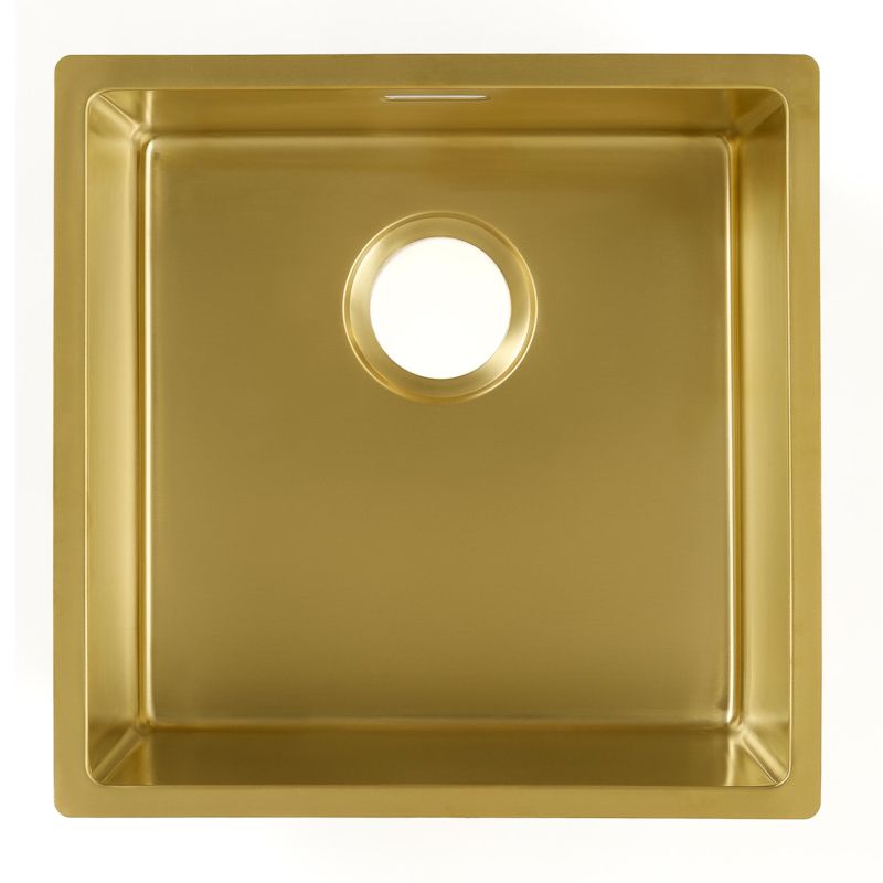 Кухонная мойка Grandex Aqua Optima 5011351, золото, артикул 5011351