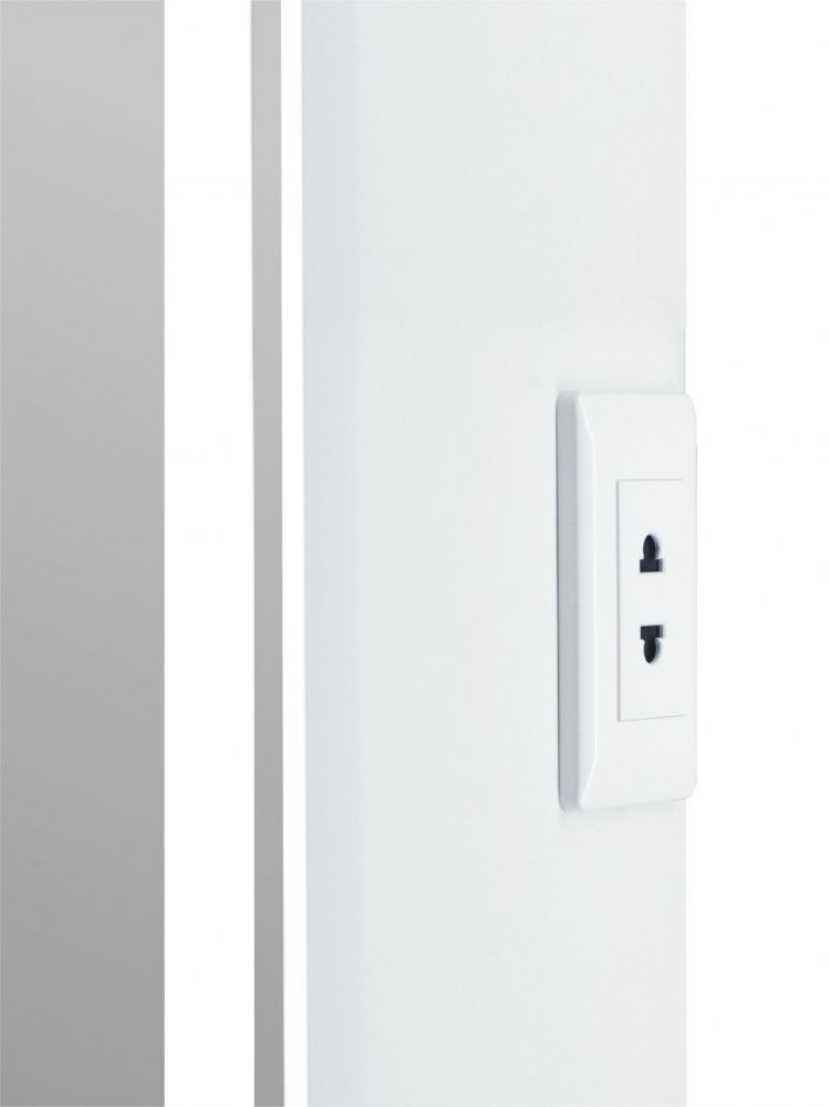 Зеркало-шкаф с подсветкой ART&MAX PLATINO AM-Pla-550-800-1D-L-DS-F, артикул AM-Pla-550-800-1D-L-DS-F