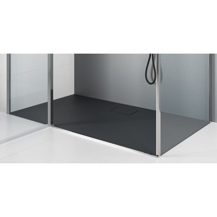 Поддон EXCELLENT Lavano 100x100 см (черный)