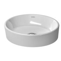 Duravit Starck 2 Раковина шлифованный вариант, без перелива, без площадки под смес., включая крепление, 440x400мм, Цвет: Белый ЦЕНА со скл пост)