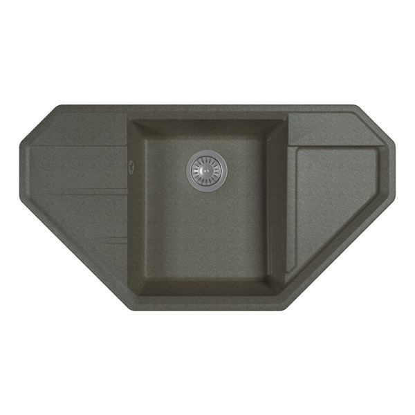 Кухонная мойка Dr. Gans КРОНА 29.040.D0910.407, черный