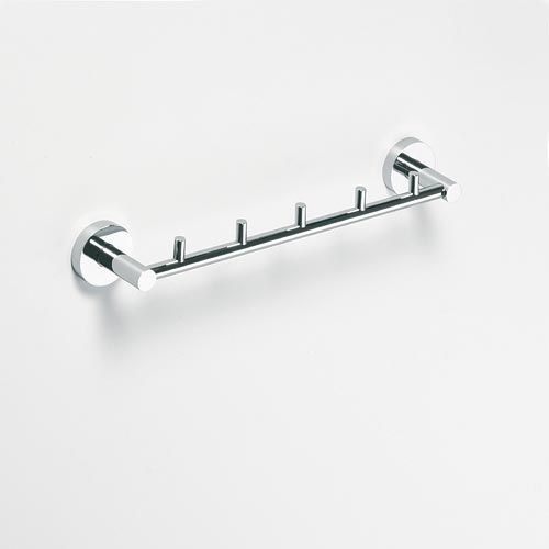 Держатель OMEGA с крючками  415*55*70мм хром