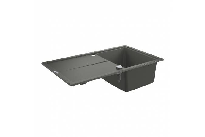 Мойка GROHE K400, 860 x 500 мм, серый гранит (31640AT0) Мойка GROHE K400, 860 x 500 мм, серый гранит (31640AT0)