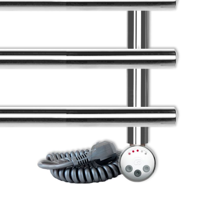 Электрический полотенцесушитель Ника Bamboo ЛБ3 Эл. 80x40 Хром