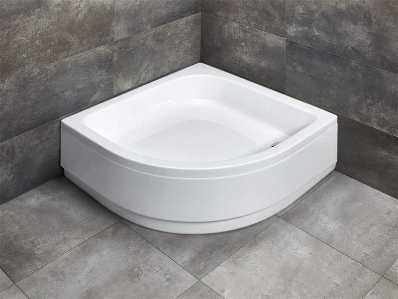 Акриловый поддон для душа Radaway Samos A 90x90x30 белый