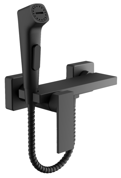 Гигиенический душ со смесителем BELZ B55653-7, черный