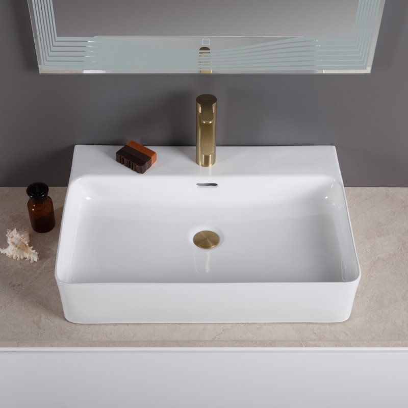 Раковина накладная BELBAGNO BB1338 600x425x140 Раковина накладная BELBAGNO BB1338 600x425x140