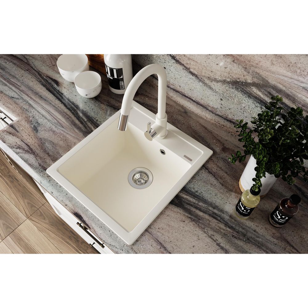 Кухонная мойка Florentina ЛИПСИ 20.280.B0460.201, жасмин, артикул 20.280.B0460.201