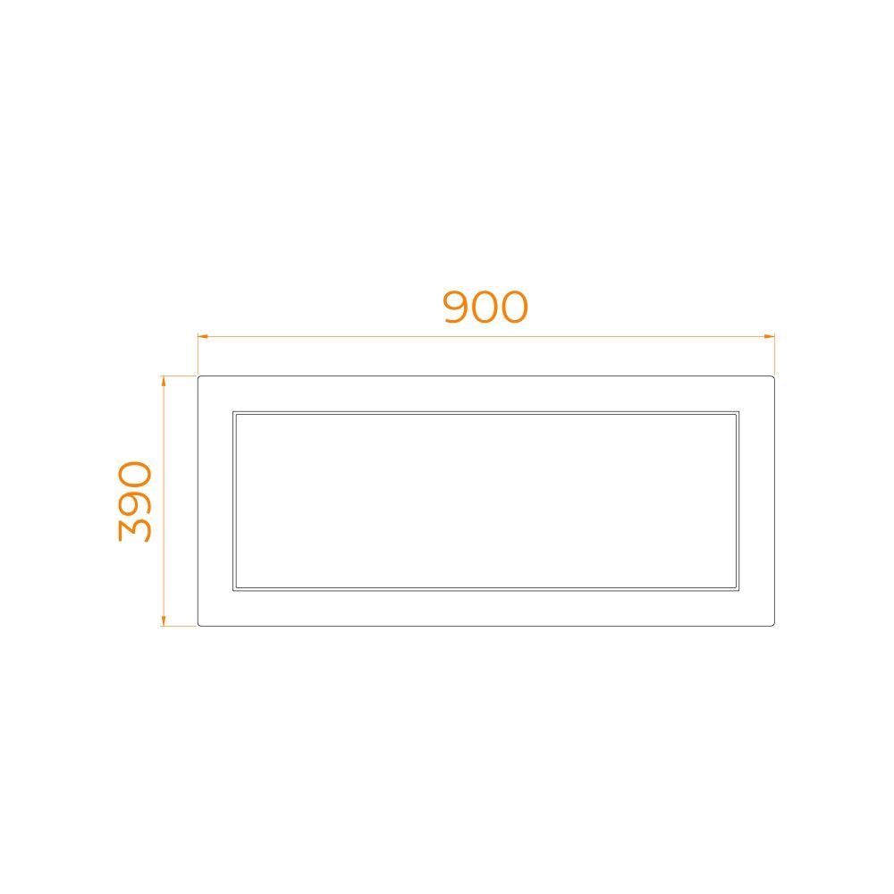 Экран для душевого поддона RGW NB/CL-S (900)