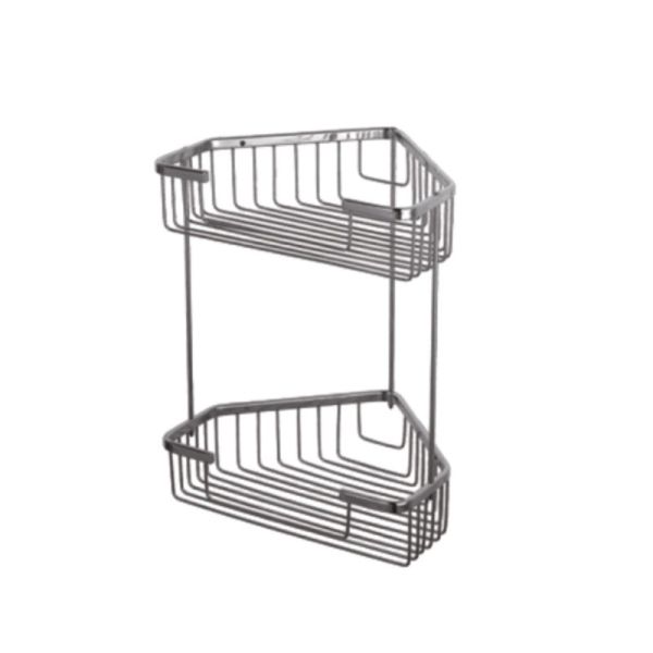 Полка металлическая угловая Haiba HB335-1, хром