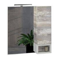 Зеркальный шкаф Comforty Турин 75 4144198 Дуб бежевый