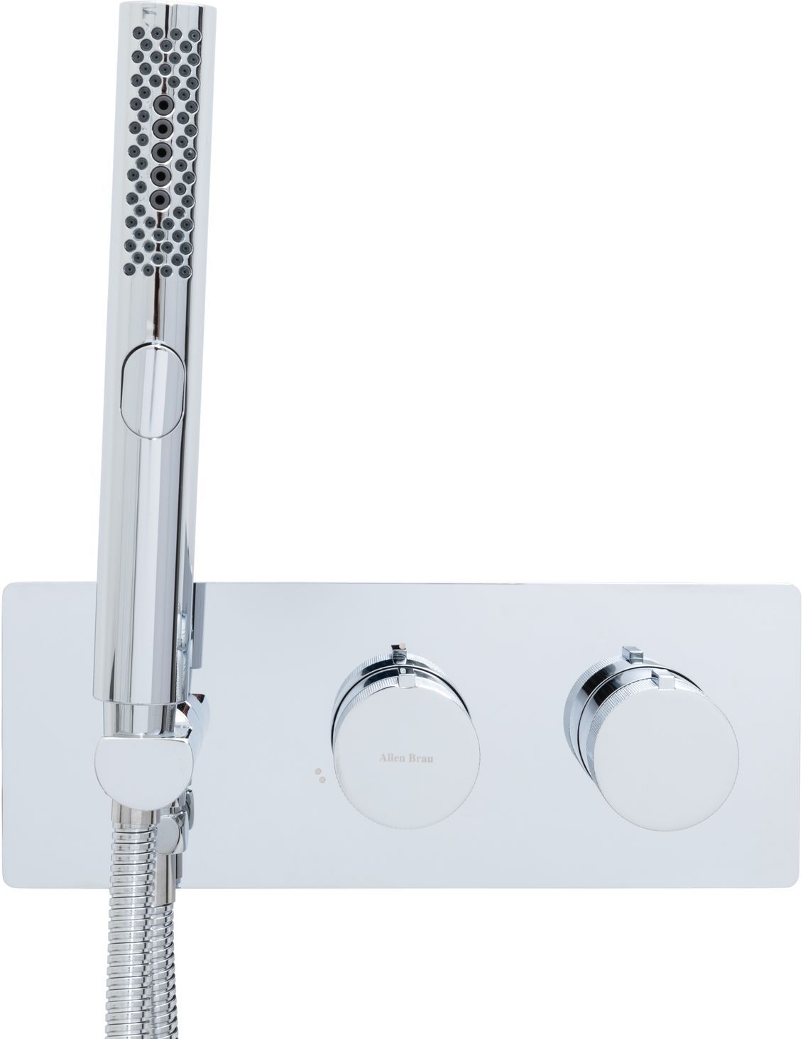 Смеситель для ванны Allen Brau Liberty 5.33009-00 (с внутренней частью, 2 хода) хром, артикул 5.33009-00