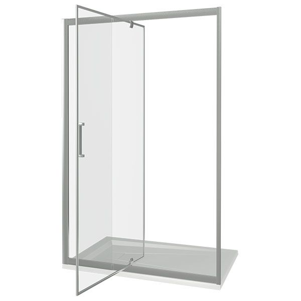 Душевая дверь в нишу Good Door Orion WTW-PD-90 90 профиль Хром стекло прозрачное Душевая дверь в нишу Good Door Orion WTW-PD-90 90 профиль Хром стекло прозрачное
