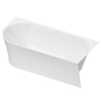 Ванна, Duravit, Duravit No.1, ширина, мм-1700, глубина, мм-800, высота, мм-450, тип установки-пристенный, форма-овальная, панель-есть, материал-акрил, цвет-белый