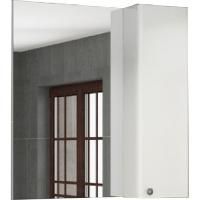 Зеркало со шкафом Comforty Амстердам 75 4144209 Белый глянец