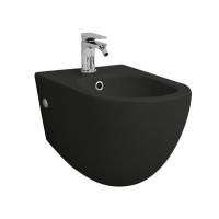 Artceram FILE 2.0  Биде подвесное 36х52 см, с креплениями, с 1 отв под смеситель,  цвет черный глянцевый