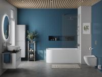 Ванна акриловая угловая BelBagno BB712