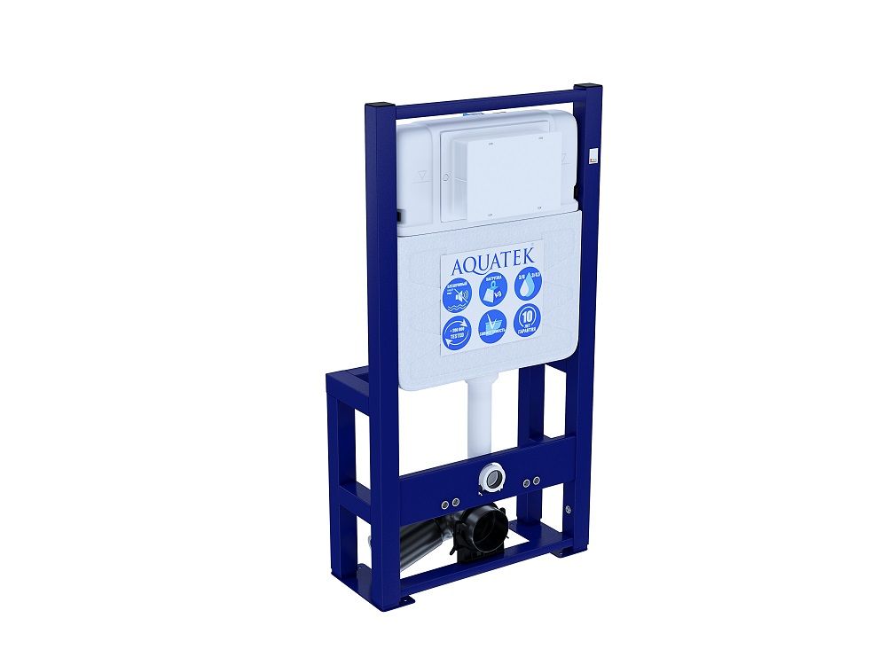 Инсталляция для подвесного унитаза отдельностоящая, усиленная Aquatek INS-0000016 , 1130*530*210 мм Инсталляция для подвесного унитаза отдельностоящая, усиленная Aquatek INS-0000016 , 1130*530*210 мм