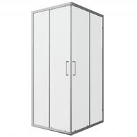 Душевой уголок Bravat Line 90x90 BS090.2202A профиль Хром стекло прозрачное