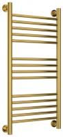 Полотенцесушитель водяной "Богема+" прямая 800х400 (ЗОЛОТО)
