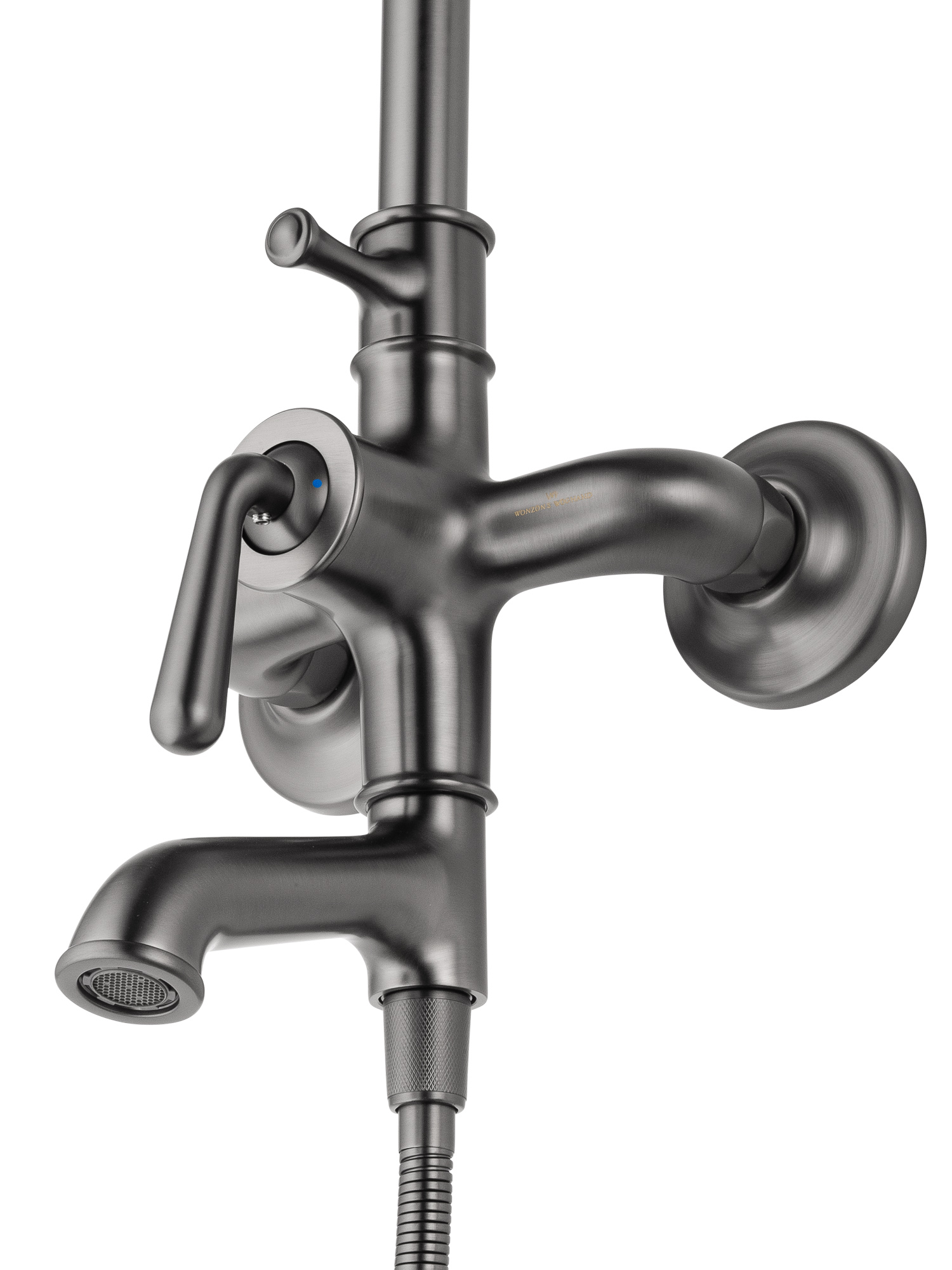 Душевая система WONZON & WOGHAND STEAM, Темный графит (WW-88739008-BGM)