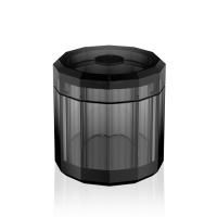 Емкость, Decor Walther, Kristall, ширина, мм-150, глубина, мм-150, высота, мм-150, цвет-Антрацит