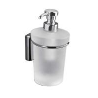 Colombo Look Дозатор для жидкого мыла, подвесной, цвет: хром/матовое стекло Colombo Look Дозатор для жидкого мыла, подвесной, цвет: хром/матовое стекло