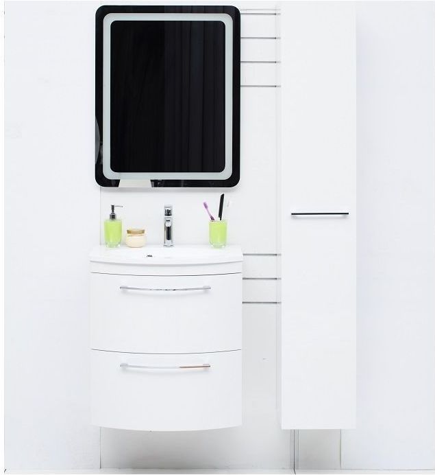 Шкаф-пенал De Aqua Тока 1 35 R белый