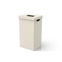 Корзина для полотенец, Decor Walther, Brownie, AWB, с крышкой, ширина, мм-380, глубина, мм-320, высота, мм-670, тип установки-напольный, материал-искусственная кожа имитация, цвет-песочно-бежевый