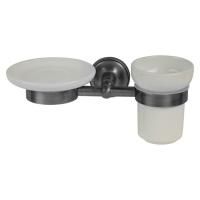 Держатель мыльницы и стакана Migliore Mirella ML.MRL-M066 CR (хром) Держатель мыльницы и стакана Migliore Mirella ML.MRL-M066 CR (хром)
