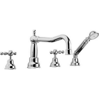 CISAL Arcana America Смеситель на борт ванны на 4 отверстия, цвет хром