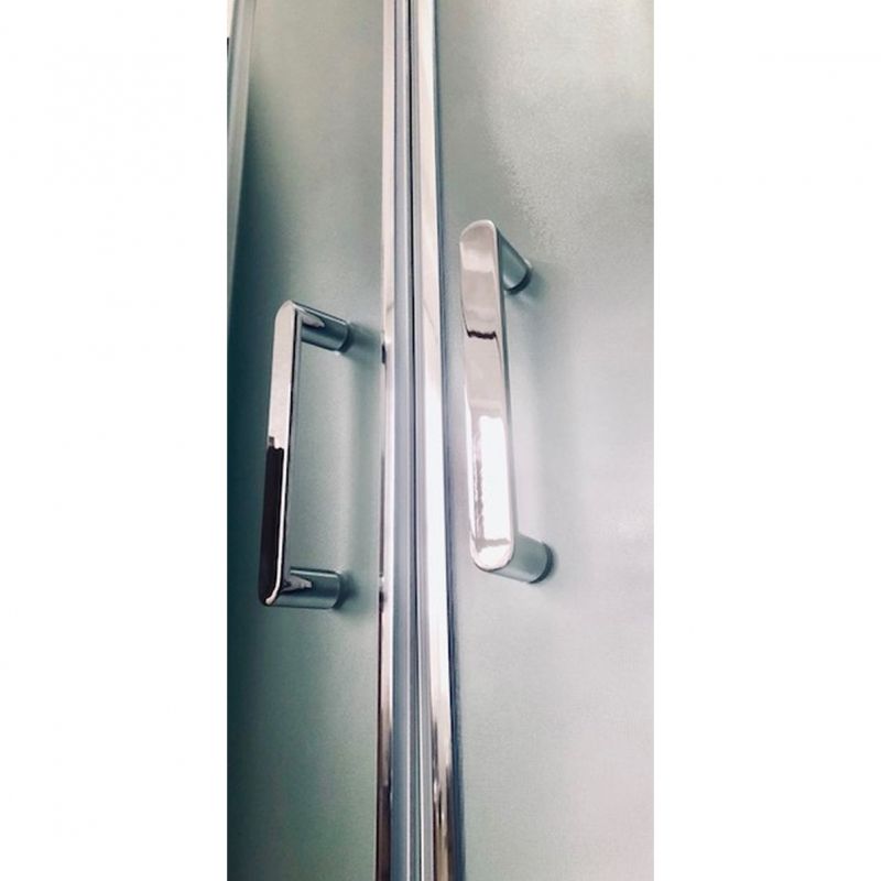 Душевой уголок Royal Bath HPS 120х90 RB9120HPS-C-CH без поддона профиль Хром стекло рифленое