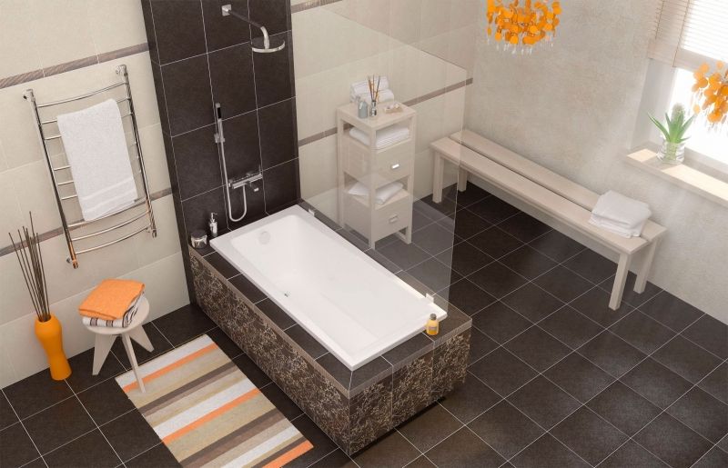 Акриловая ванна Cersanit Lorena 160х70 Белая