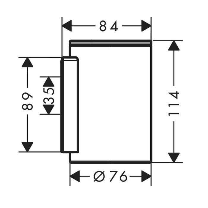AX Universal Стакан, цвет: шлифованное золото AX Universal Стакан, цвет: шлифованное золото