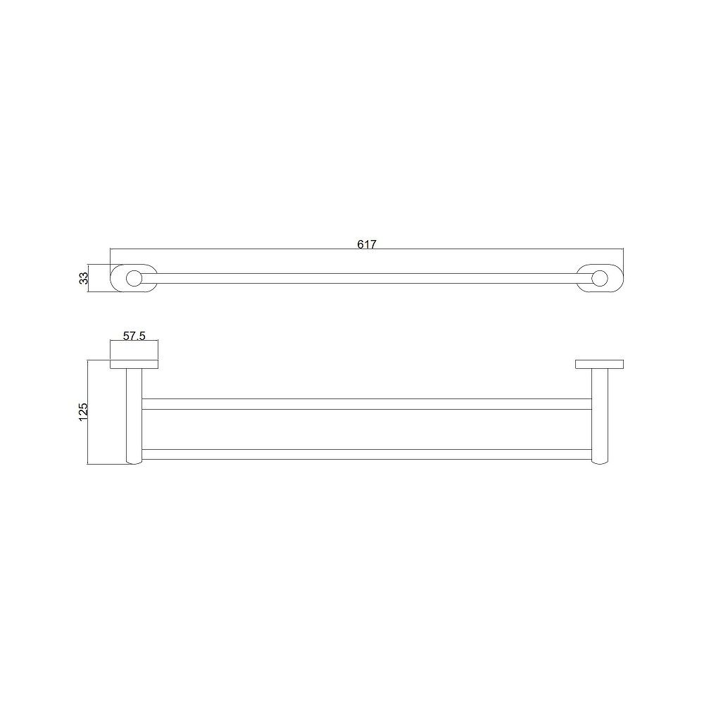 Полотенцедержатель BELZ B90109, черный