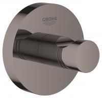 Крючок для халата GROHE Essentials, тёмный графит глянец (40364A01) Крючок для халата GROHE Essentials, тёмный графит глянец (40364A01)