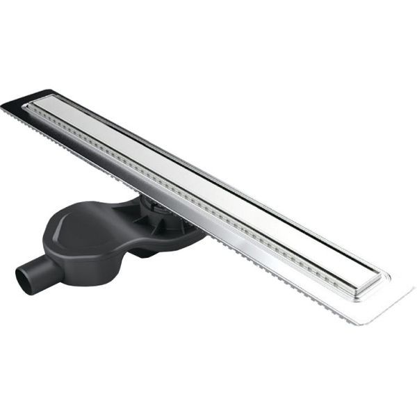 Душевой лоток Berges Wasserhaus B1 Keramik 800 091119 с решеткой Хром