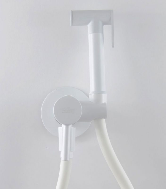 Гигиенический душ Webert Sax Evolution SE870303740 со смесителем Белый матовый